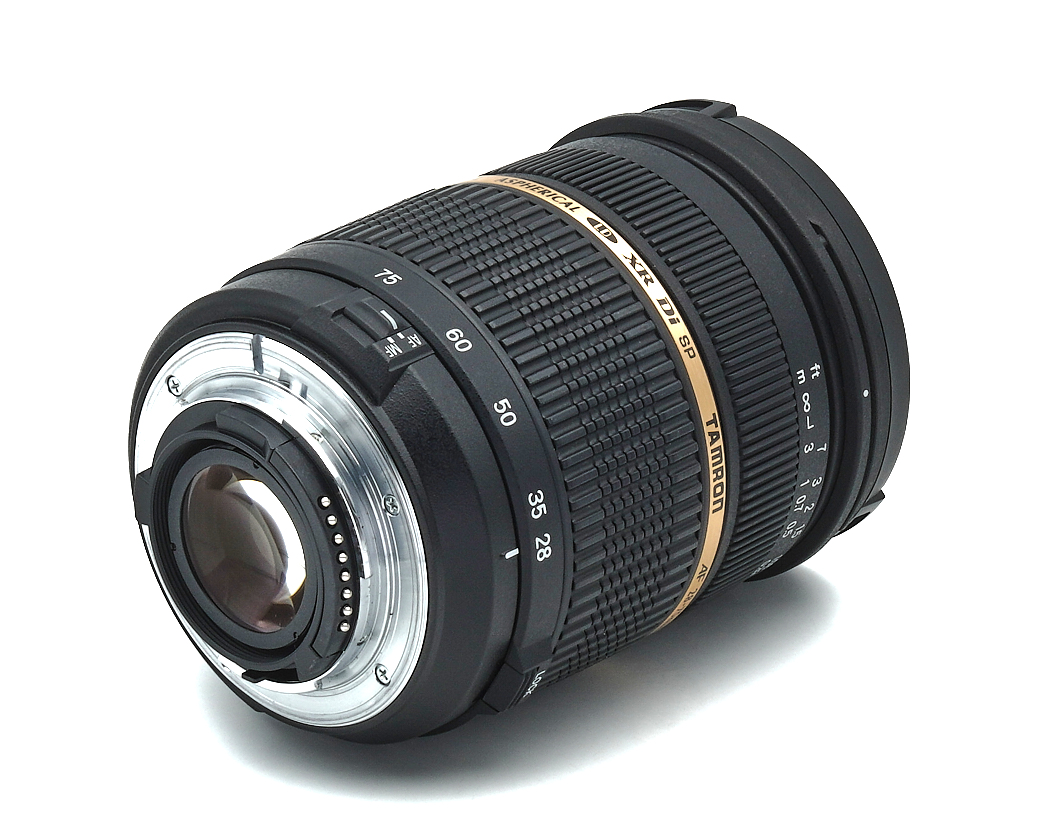 Objektiv, Telezoom, Metallfassung, Blendenring, Tamron