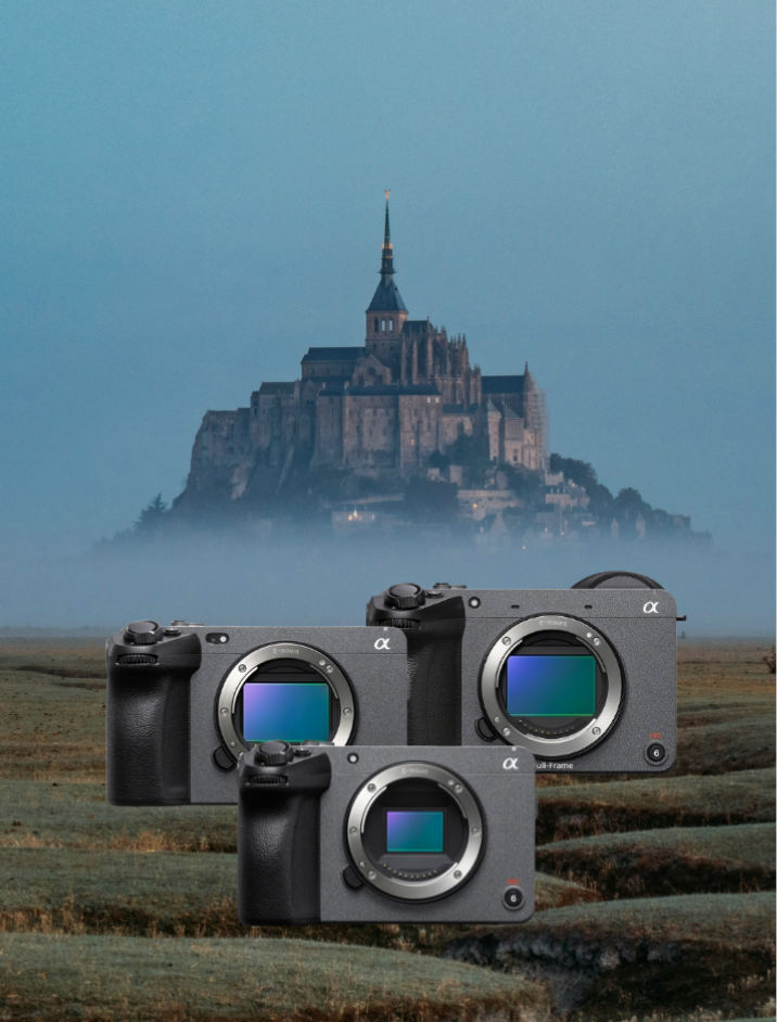 kamera, spiegellose, griff, sensor, bundle