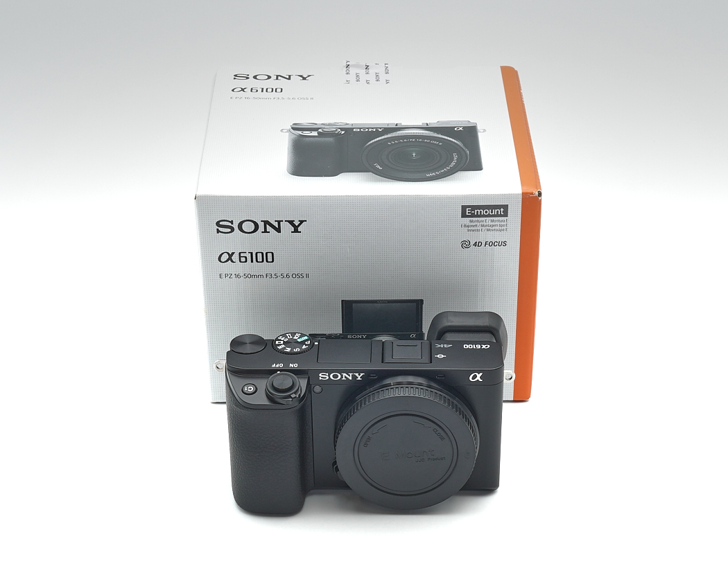 kamera, spiegelreflex?, sony, schwarz, verpackung