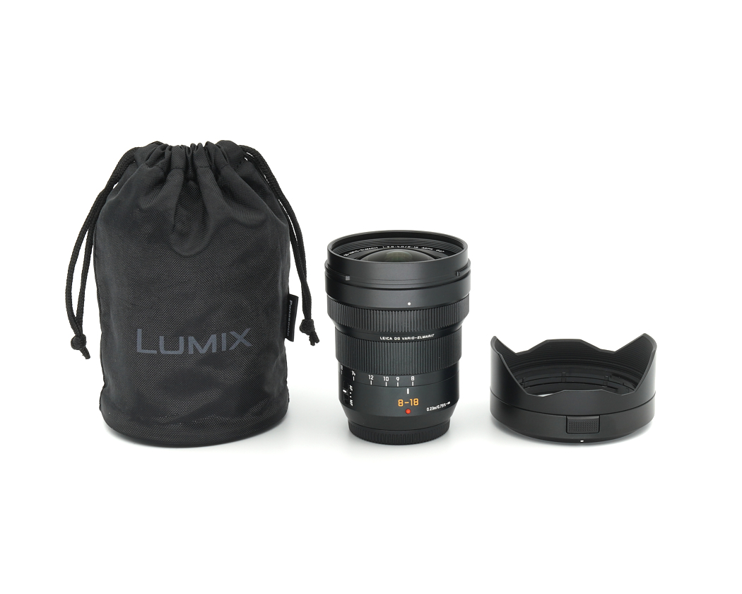 objektiv, kamera, 8-18mm, zoom, set