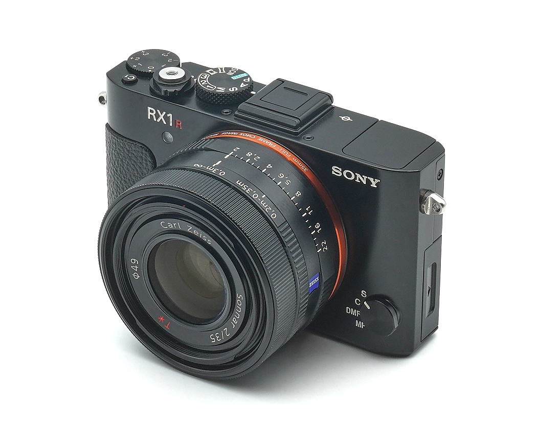 Spiegellose Kamera, Sony RX1R, Wechselobjektiv, Kameragehäuse, schwarz