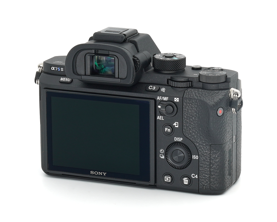 digitale Kamera, Spiegellose Kamera,  schwarz, LCD-Bildschirm, Sony
