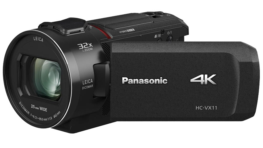 Camcorder, 4K, Panasonic, HD, Objektiv vorne