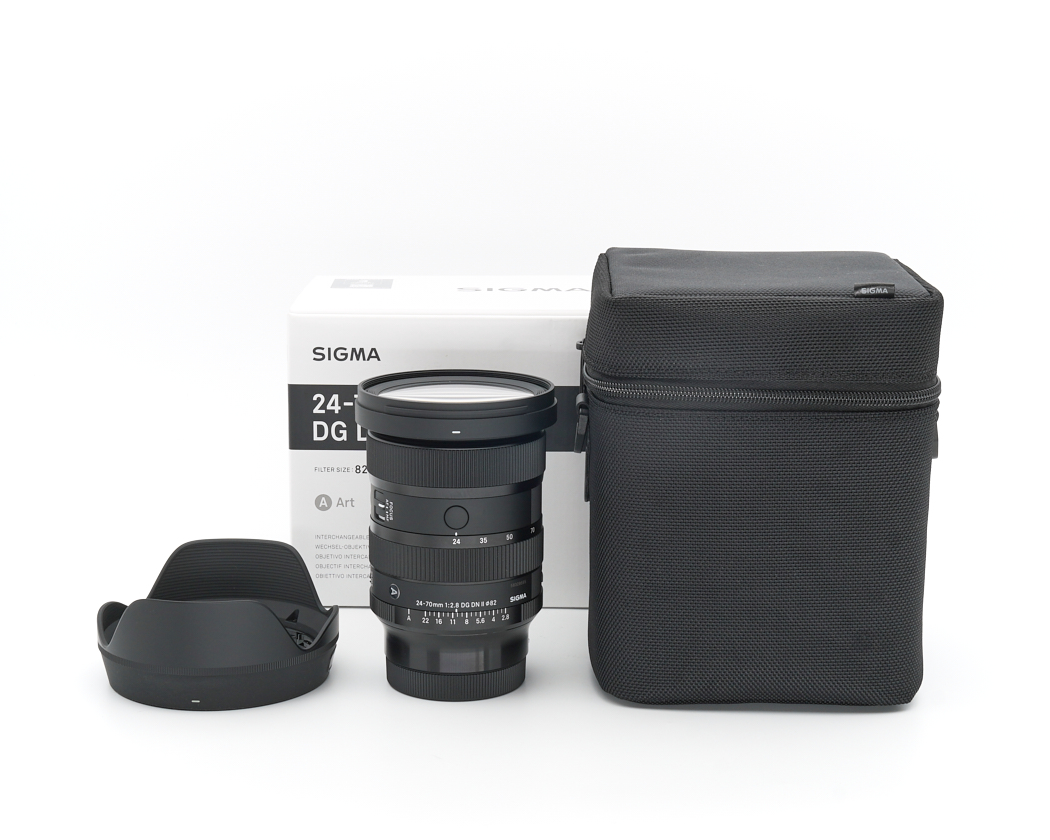 objektiv, 24-70mm, DG-Linse, Sigma, Koffer/ Tasche