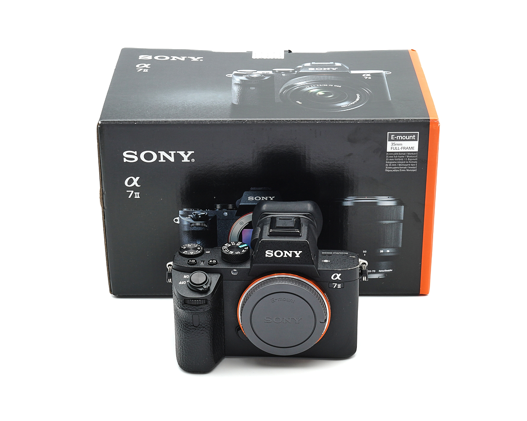 Kamera, Digitale Spiegelreflexkamera, Sony, Alpha 7 II, Verpackung