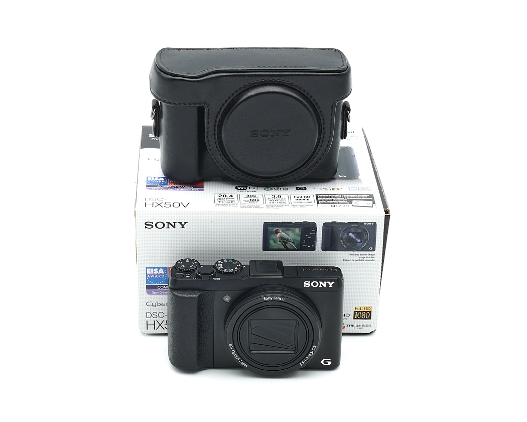 kamera, digital, Sony, kompakt, schwarz