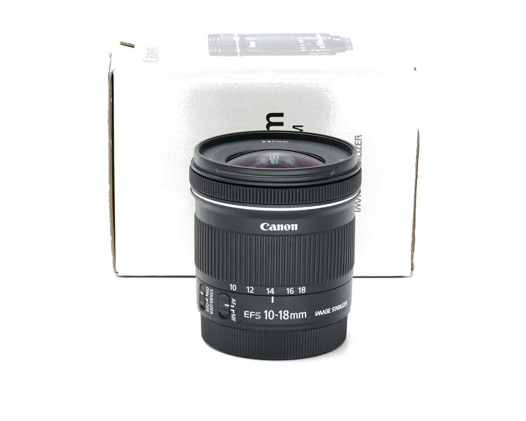 Objektiv, EF-S 10-18mm, Kompaktobjektiv, Bildstabilisator, Canon
