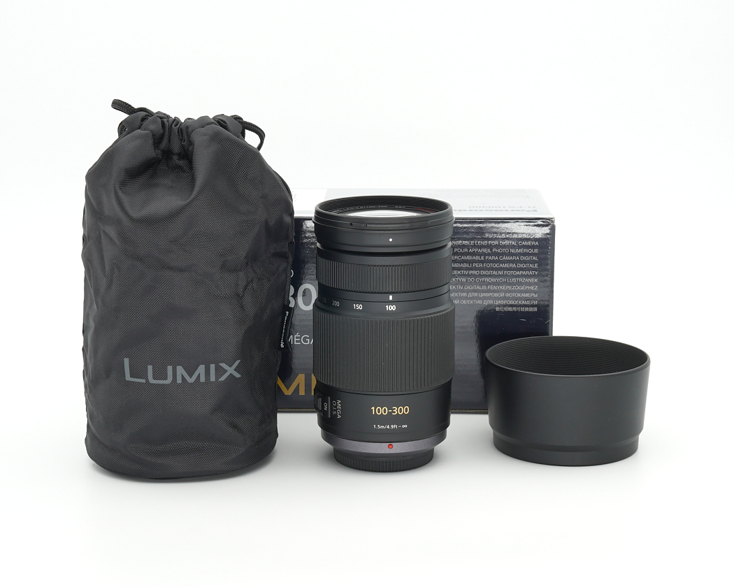 Panasonic Lumix G Vario 100-300mm 4.0-5.6 Mega O.I.S wie neu #47772**