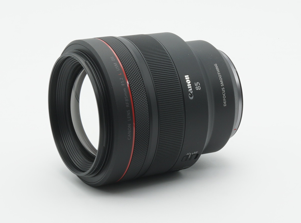 objektiv, Canon-Objektiv, 85mm, Defocus-Smoothing, AF/Manueller Fokus