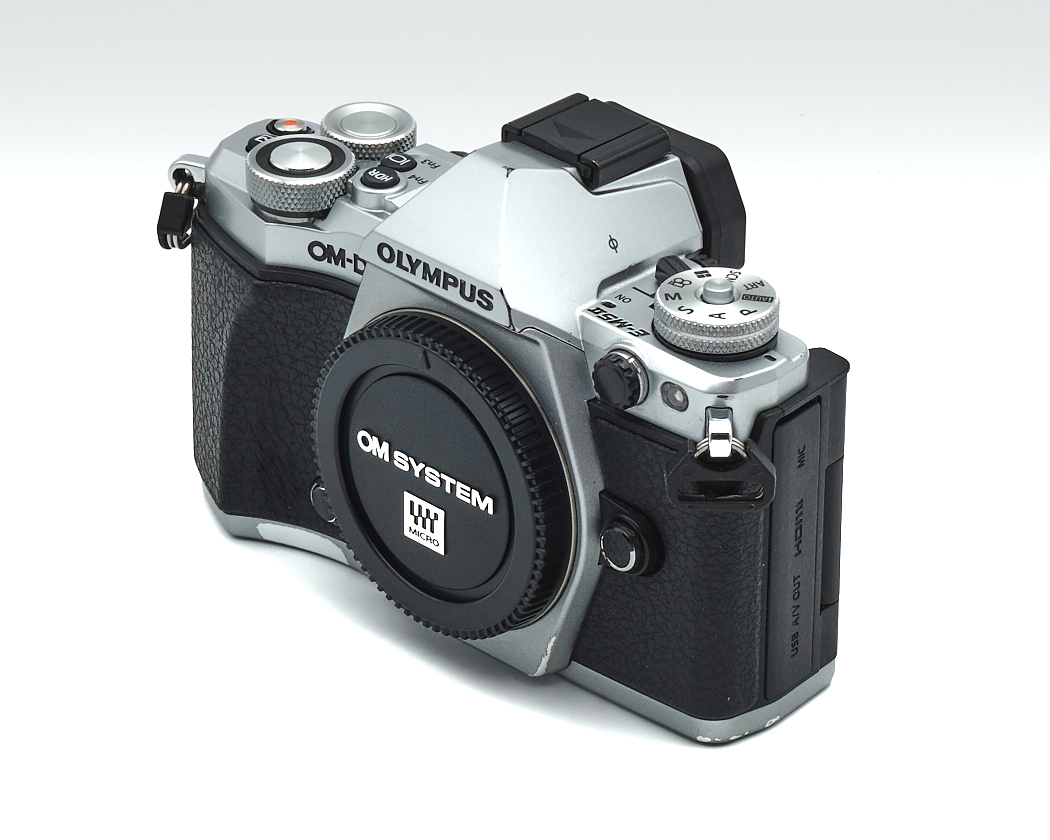 Kamera, DSLR, Olympus, Metallisch-grau, Filmkamera
