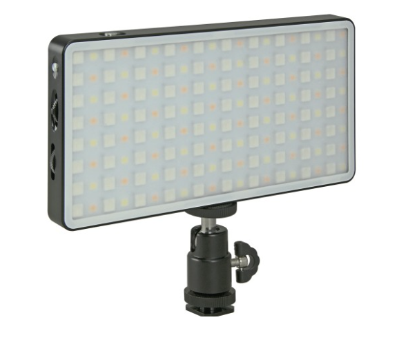 Jupio PowerLED 160 RGB Videoleuchte mit integrierter Powerbank