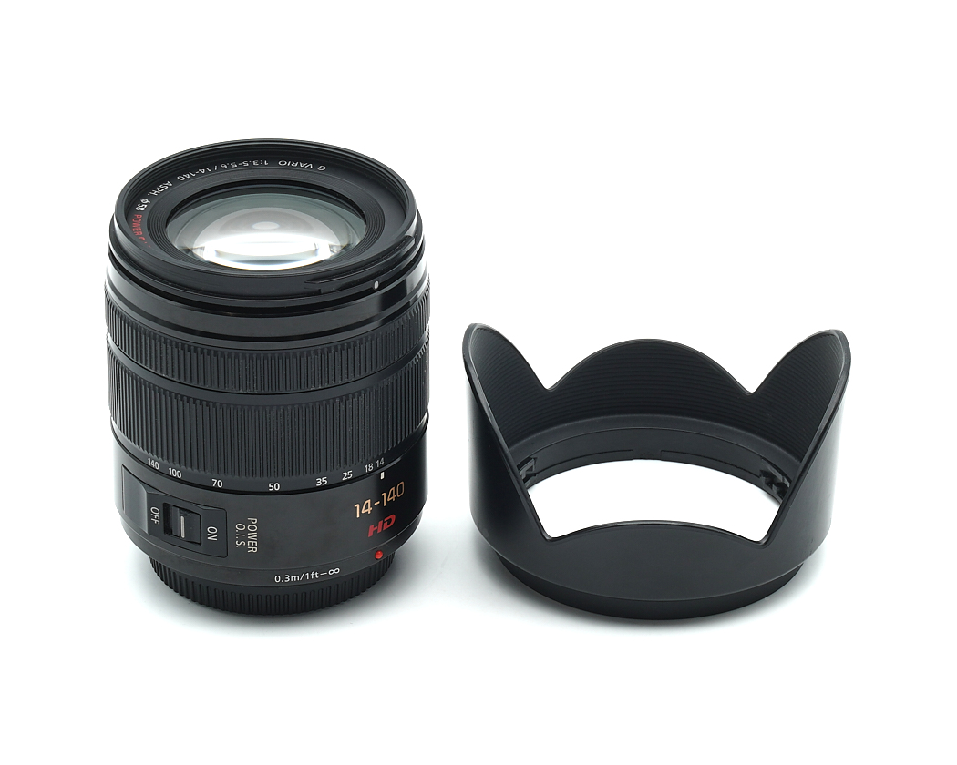 Objektiv, Teleobjektiv Zoom, HD, 14-140mm, Linsenblende