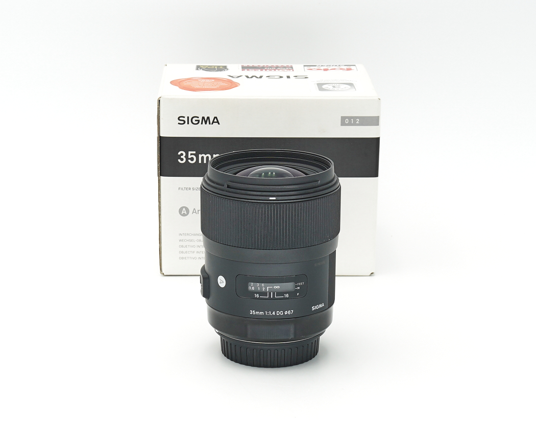 Objektiv, 35mm, Kamera-Linse, Standardlinse, Sigma