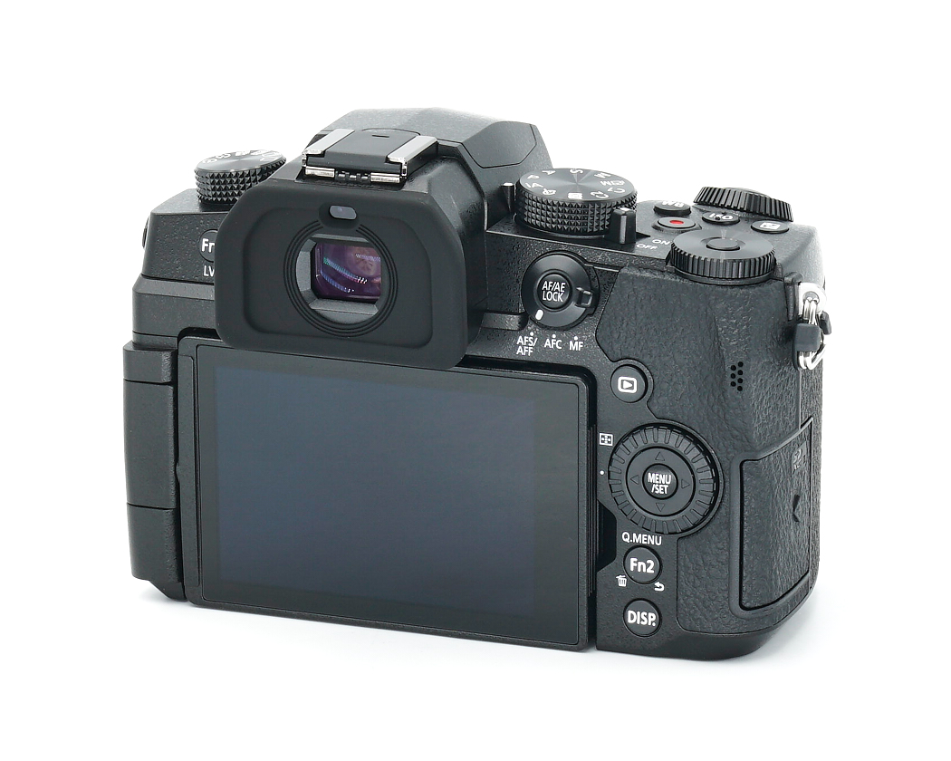 kamera, dslr, ruckseite, lcd-bildschirm, Sucher