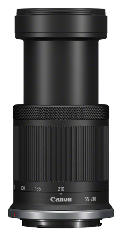 Canon RF-S 55-210mm 5.0-7.1 IS STM Telezoom , mit Bonus Macro-Vorsatz