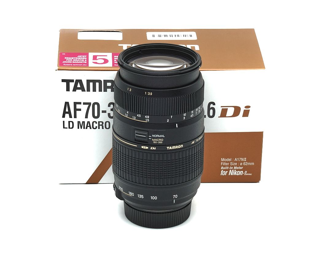 Objektiv, AF-Objektiv, Makroobjektiv, Tamron, Filterschutz 62mm