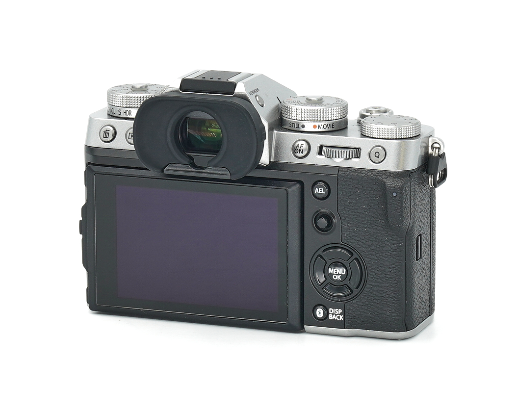 Kamera, Digitale Kamera, Rückseite, LCD-Bildschirm, Sucher