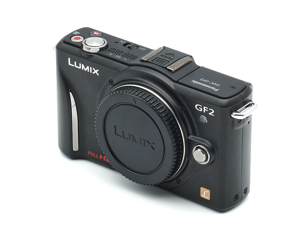 Kamera, Digitalkamera, Lumix, GF2, schwarz