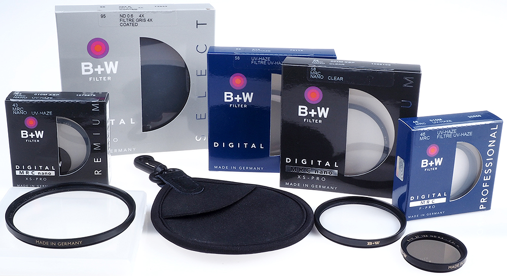 fotografie filter, B+W filter, UV-Filter, Kamerazubehör, digitaler Filter