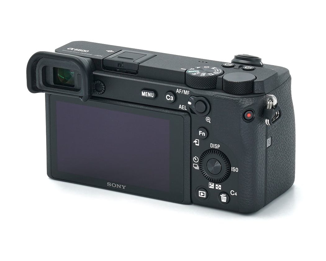 kamera, digital, spiegelreflex?, lcd-bildschirm, schwarz