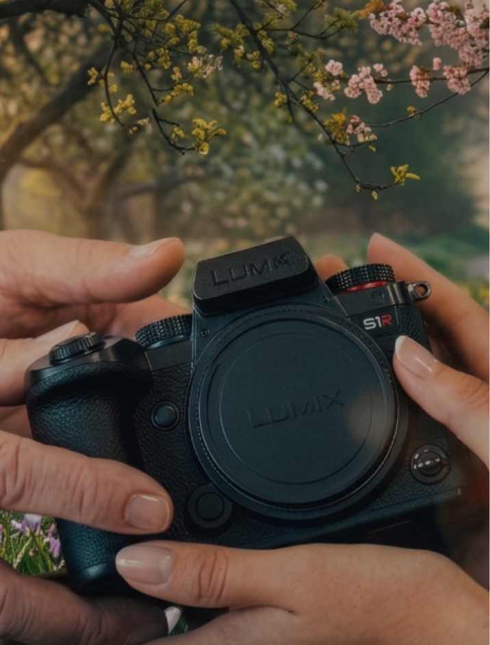Spiegelreflexkamera, Digitale Kamera, LUMIX, schwarze Kamera, wechselobjektivkamera