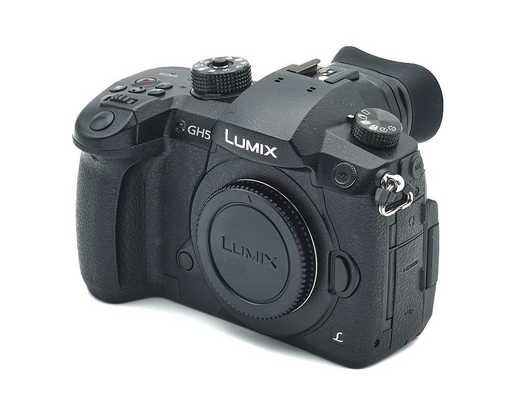 Kamera, Digitale Spiegelreflexkamera, Lumix, GH5, schwarz
