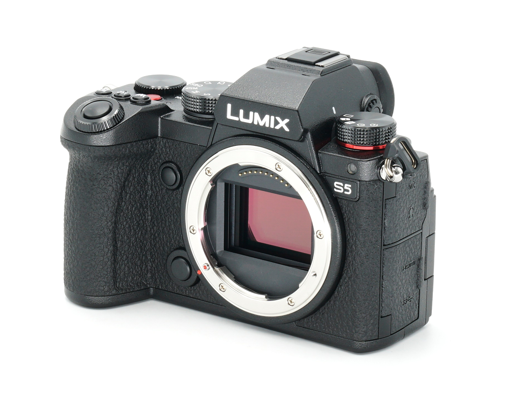 Spiegelreflexkamera, wechselobjektiv, schwarz, Elektronik, Lumix S5