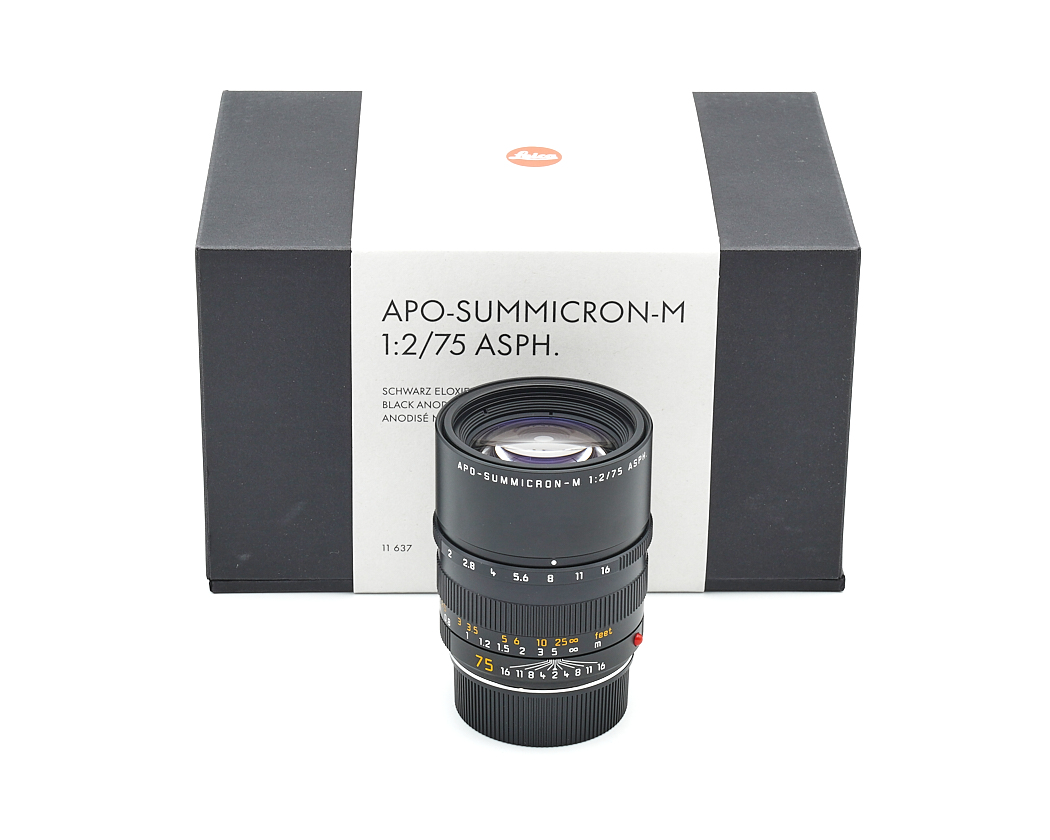 Objektiv, Fotoobjektiv, APO-Summicron-M, 1:2/75, Asphärisch