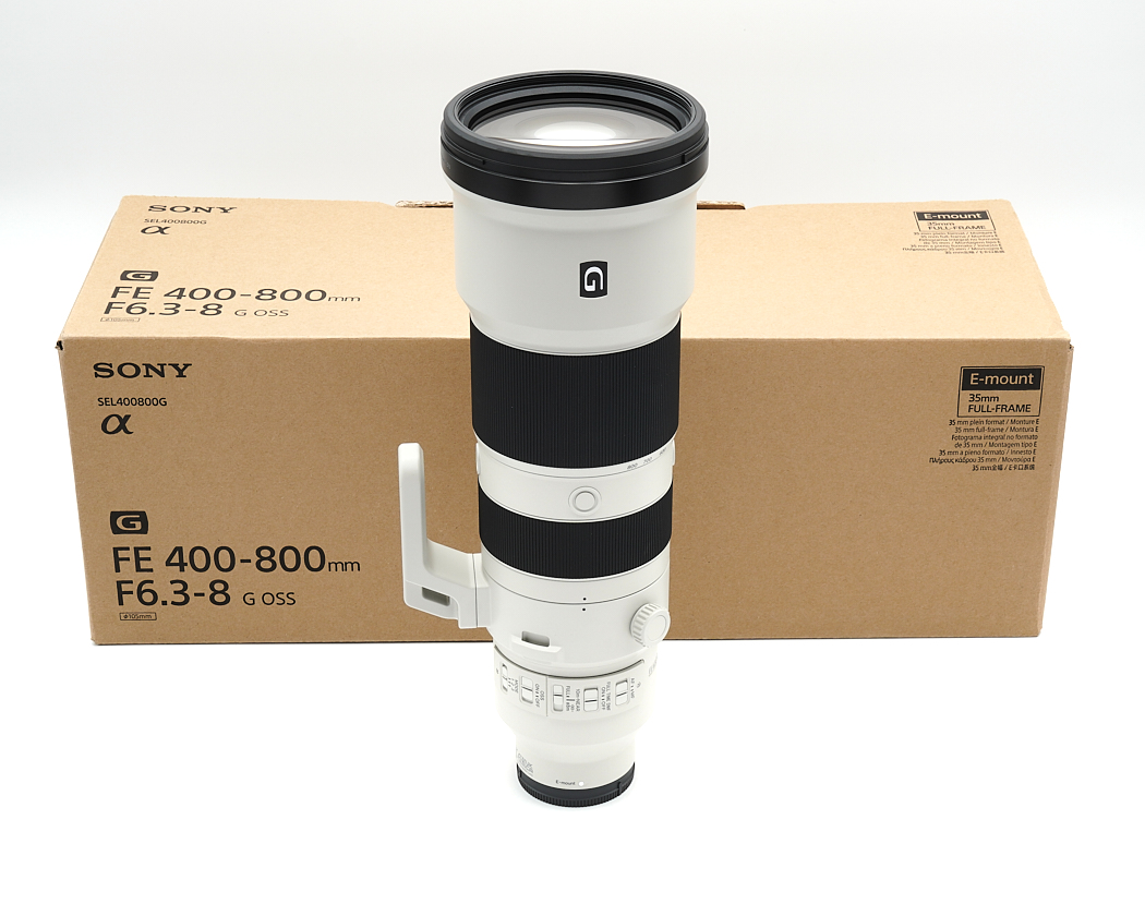 Teleobjektiv, Objektiv, Sony, FE 400-800mm, Weiß, E-Mount