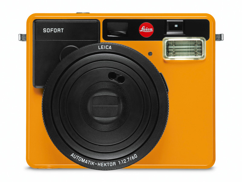kamera, orange, Leica, kompakt, objektiv