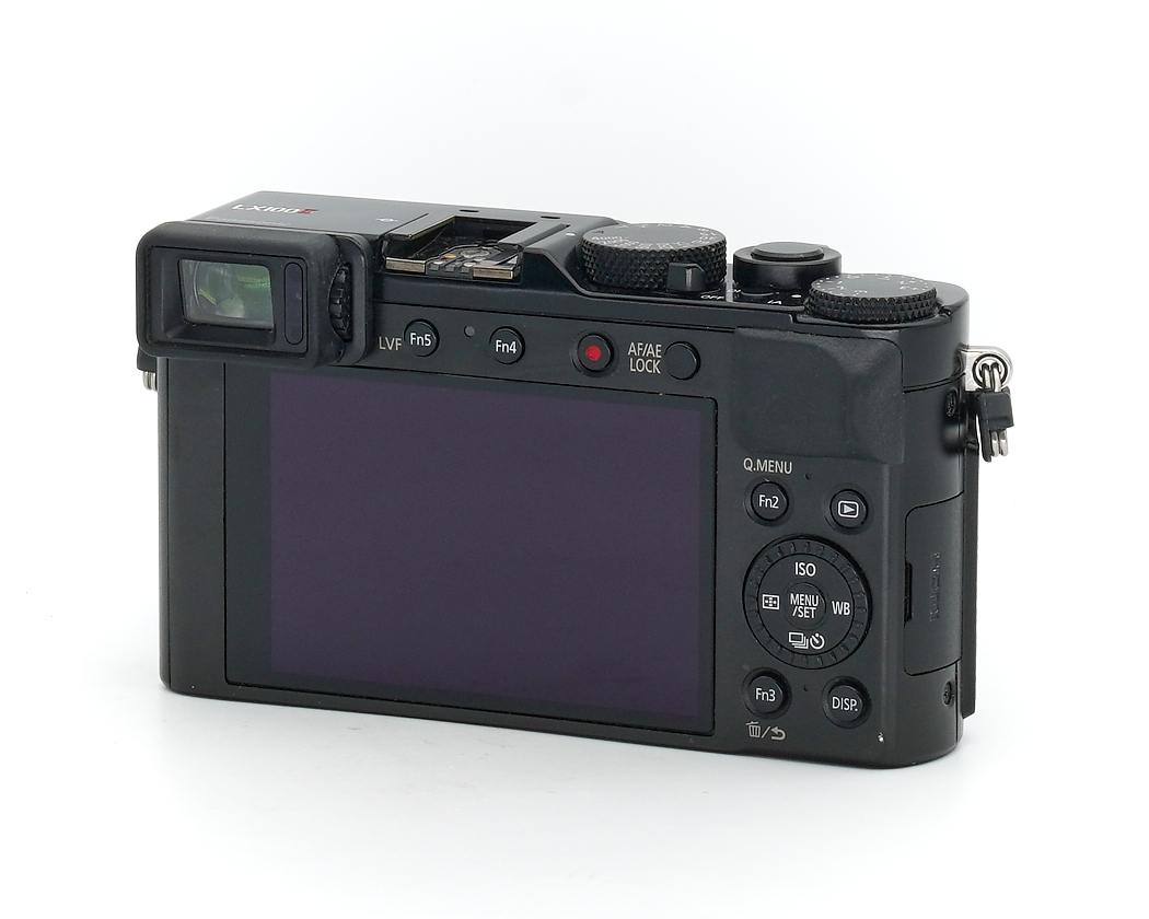 Kamera, Digitale Kamera, Rückseite, LCD-Bildschirm, Bedienelemente