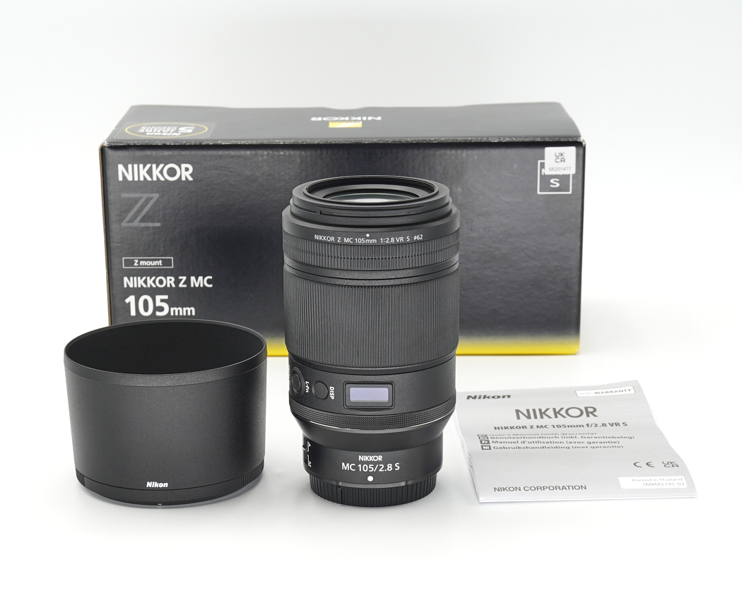 Objektiv, Nikkor 105mm, Z-Mount, 105 mm, VR-S Objektiv