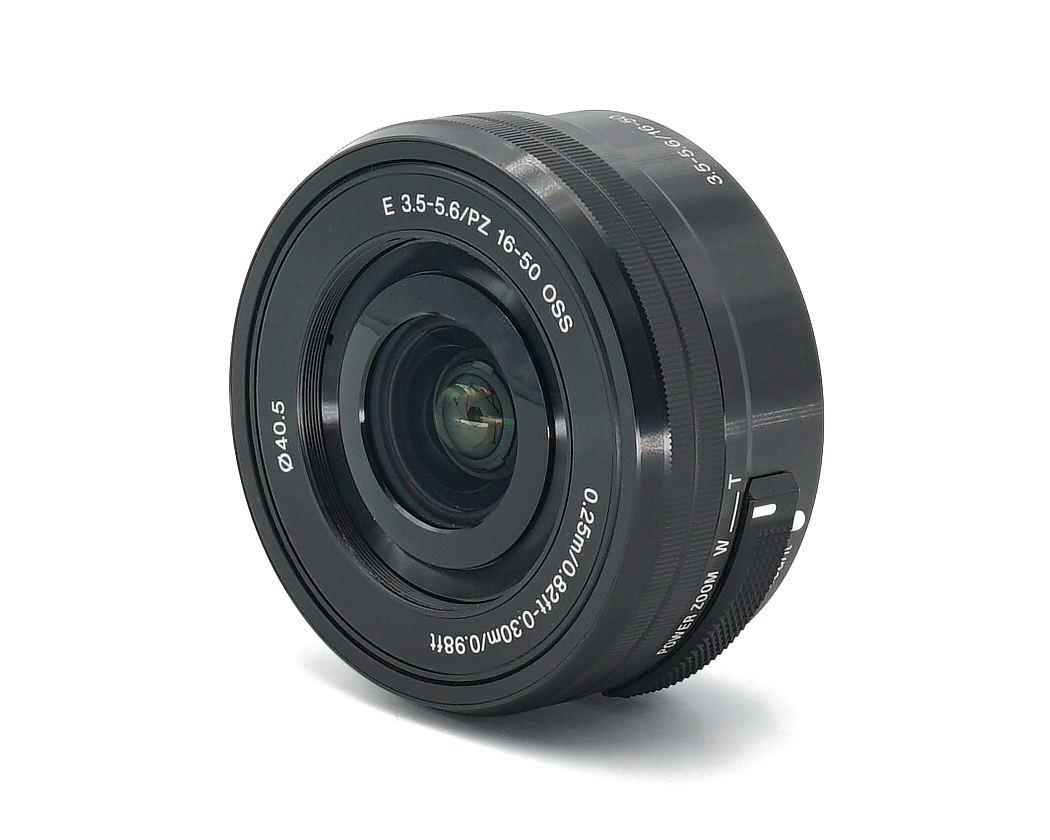 Objektiv, E-Bajonett, 16-50mm, Manueller Fokus, Schwarz