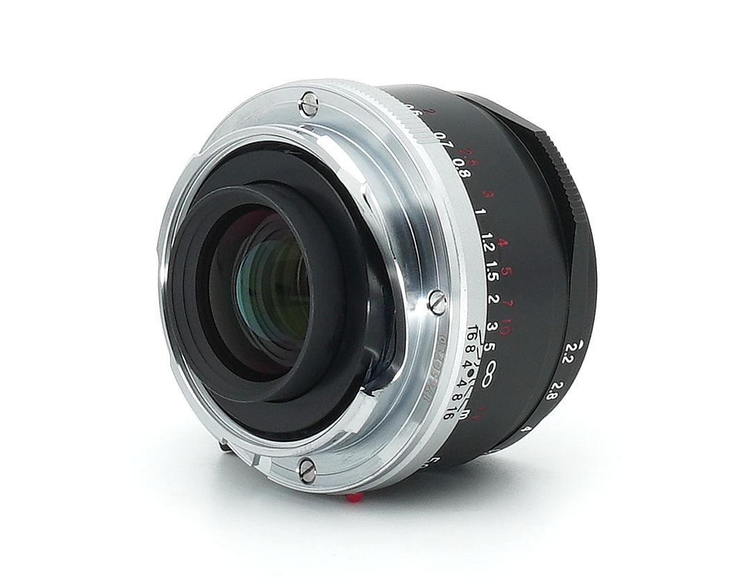 Voigtländer Color-Skopar 50mm 2.2 VM schwarz für Leica M Vitrinemodell #**