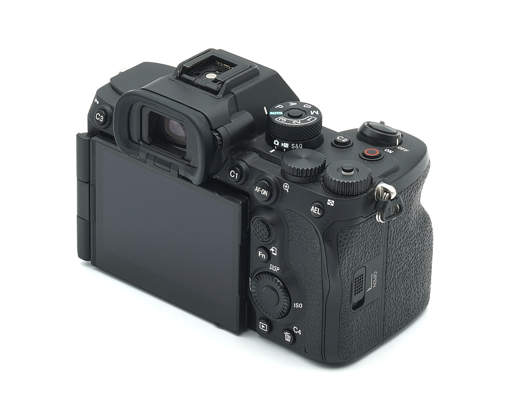 Digitalkamera, Spiegellose Kamera, Rückseitiges LCD, Schwarz, Griff