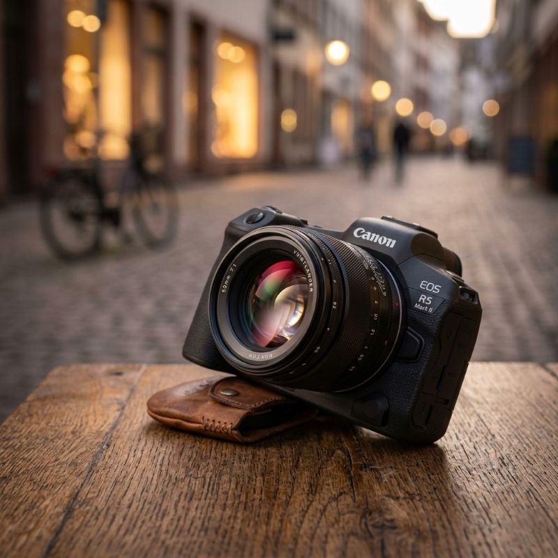 kamera, dslr, canon, objektiv, schwarz