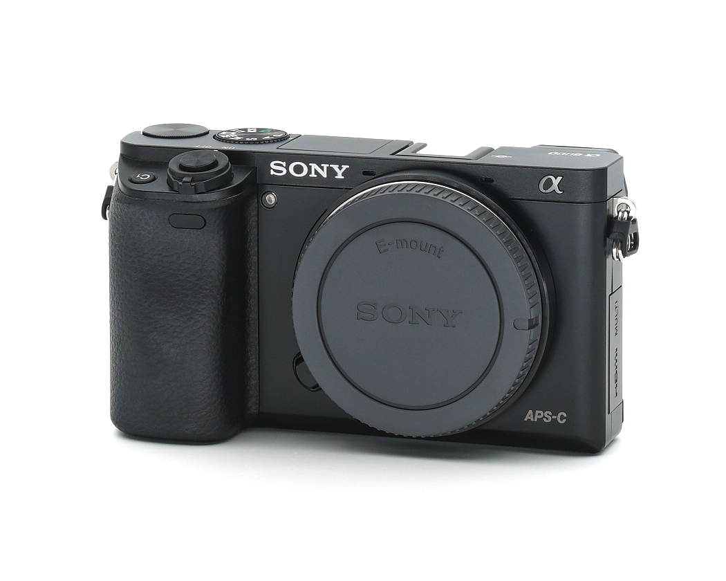 Kamera, Spiegellose Kamera, Sony, Schwarz, APS-C