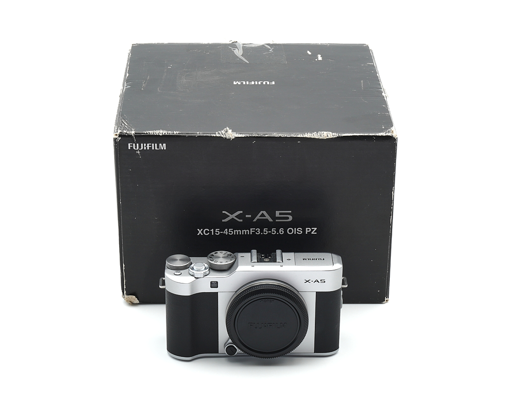 kamera, spiegelloser, X-A5, Fujifilm, Verpackung