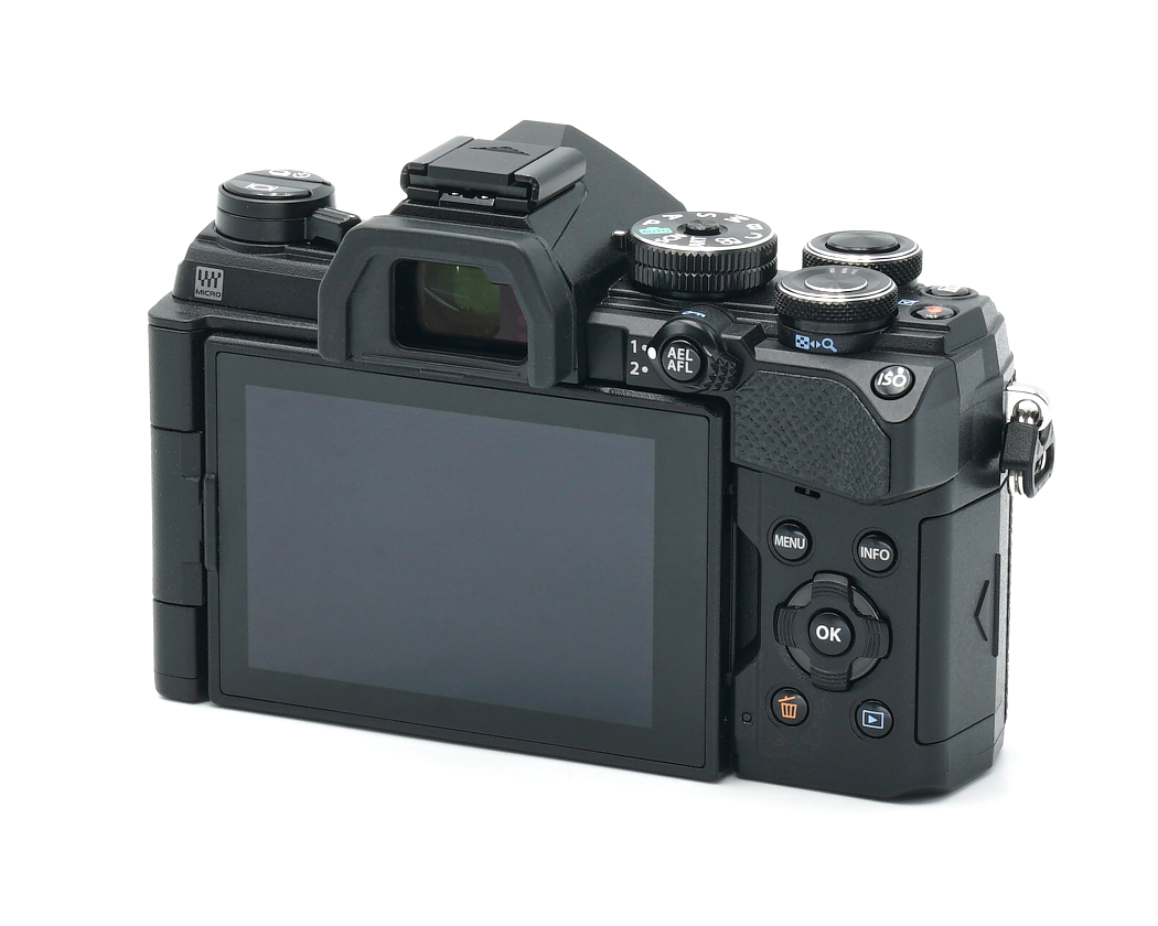 Kamera, Digitale Kamera, LCD-Bildschirm, Rückdisplay, Bedienfelder