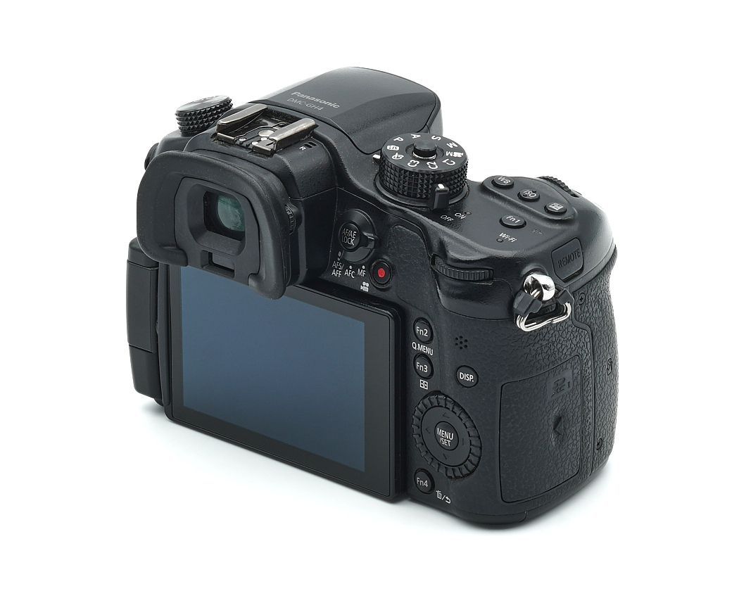 Kamera, Digitale Kamera, DSLR oder Spiegelreflex, schwarz, LCD-Bildschirm