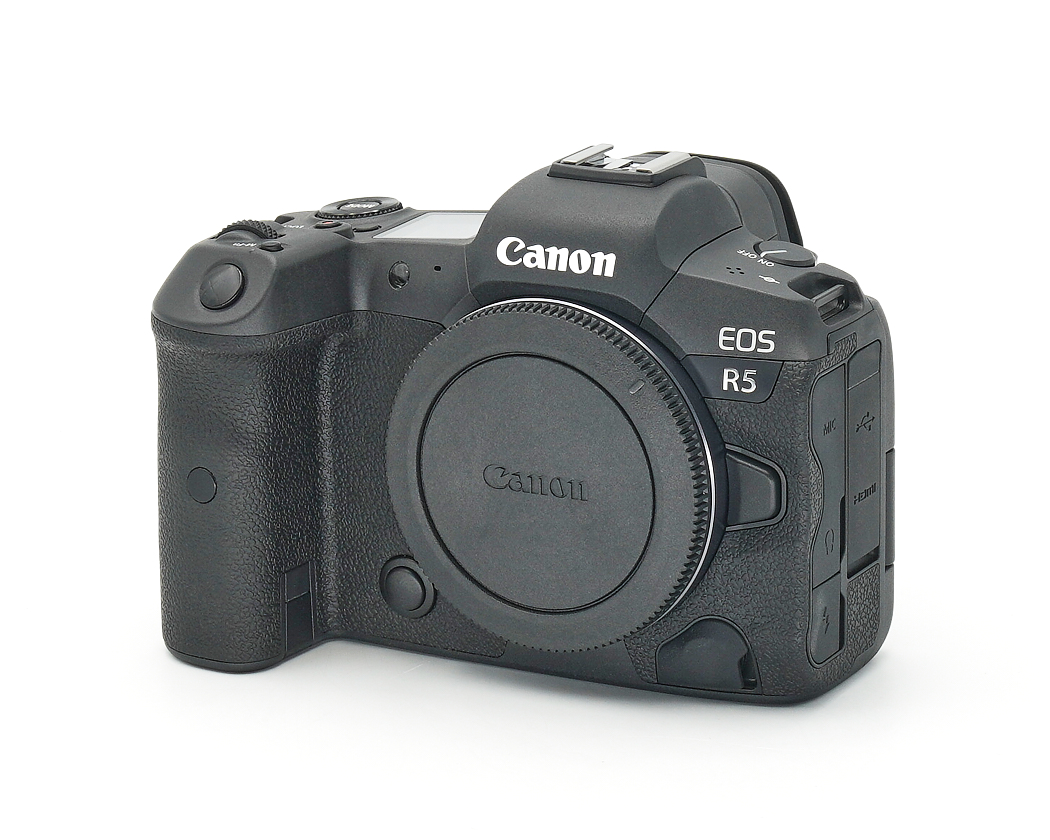 kamera, DSLR, Canon EOS R5, Gehaeuse, schwarz