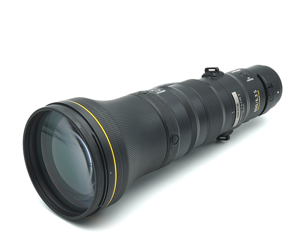 Objektiv, Teleobjektiv, Nikon, Schwarz, 1/800mm?