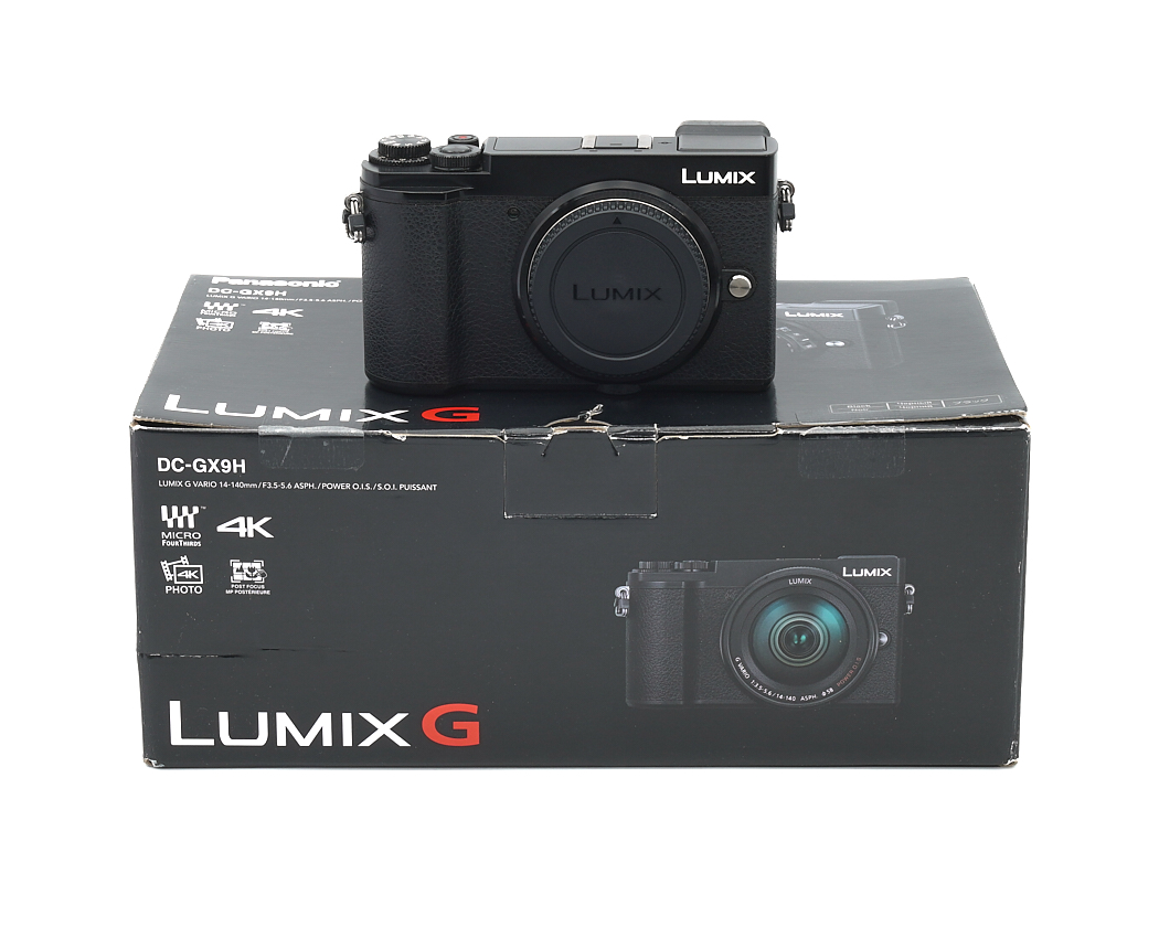 kamera, digitale kamera, Lumix, verpackung, kit