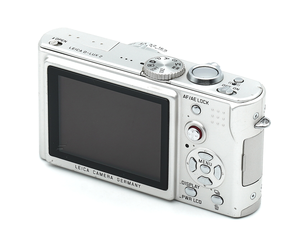 kamera, digitale kamera, silber, Leica, anzeige
