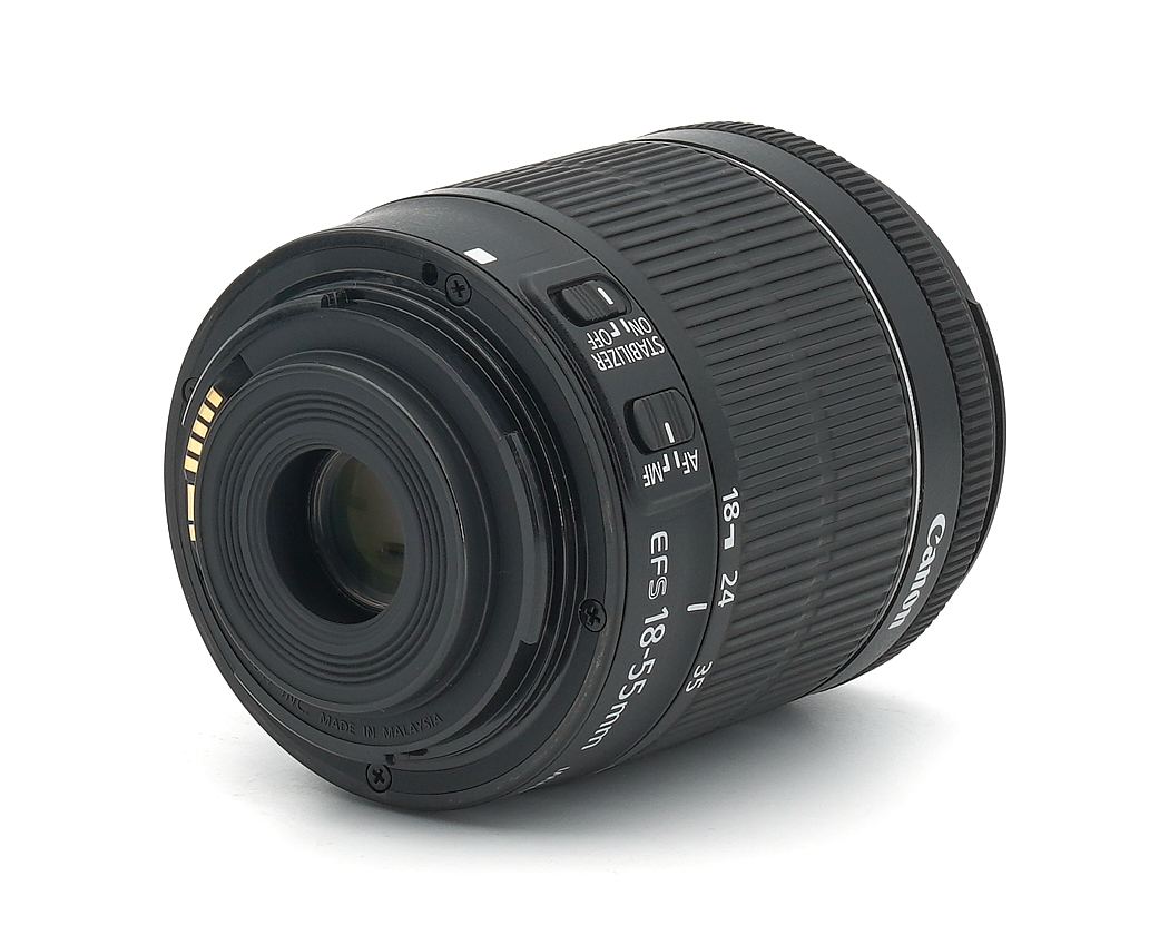 Objektiv, EF-S 18-55mm, 18-55mm, Canon-Objektiv, Made in Malaysia