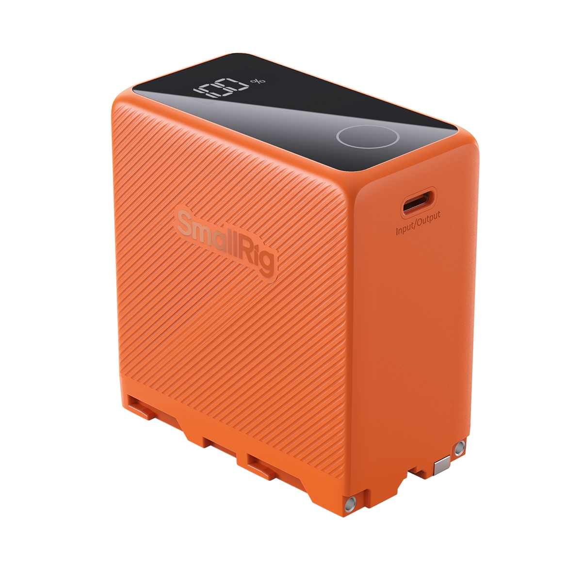 SmallRig 4576 NP-F970 orange, USB-C wiederaufladbarer Akku