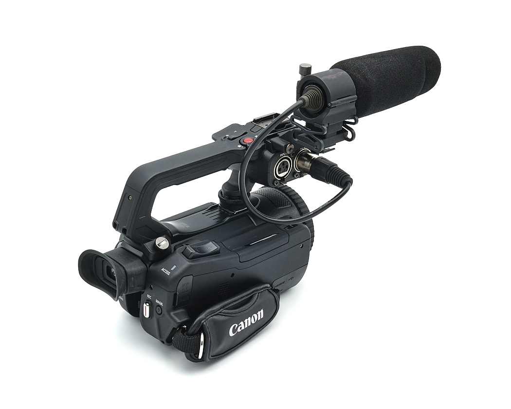 Camcorder, Handgerät, Mikrofon, Suchermonitor, Canon