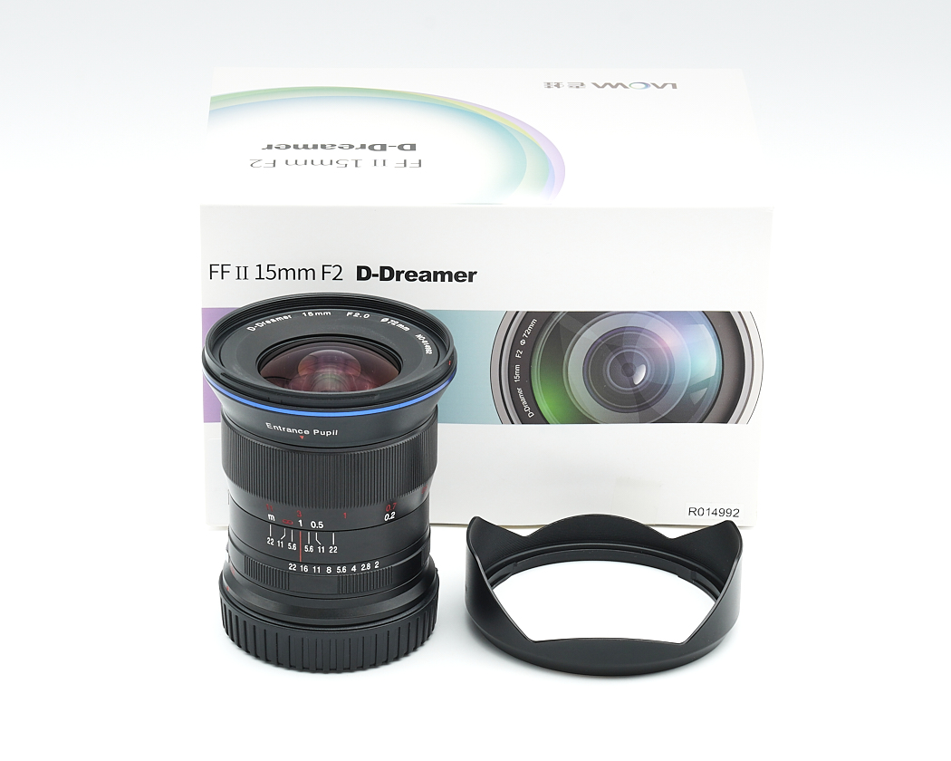 Kameraobjektiv, 15mm, F2.0, D-Dreamer, Kein Gegenstandsdeckel