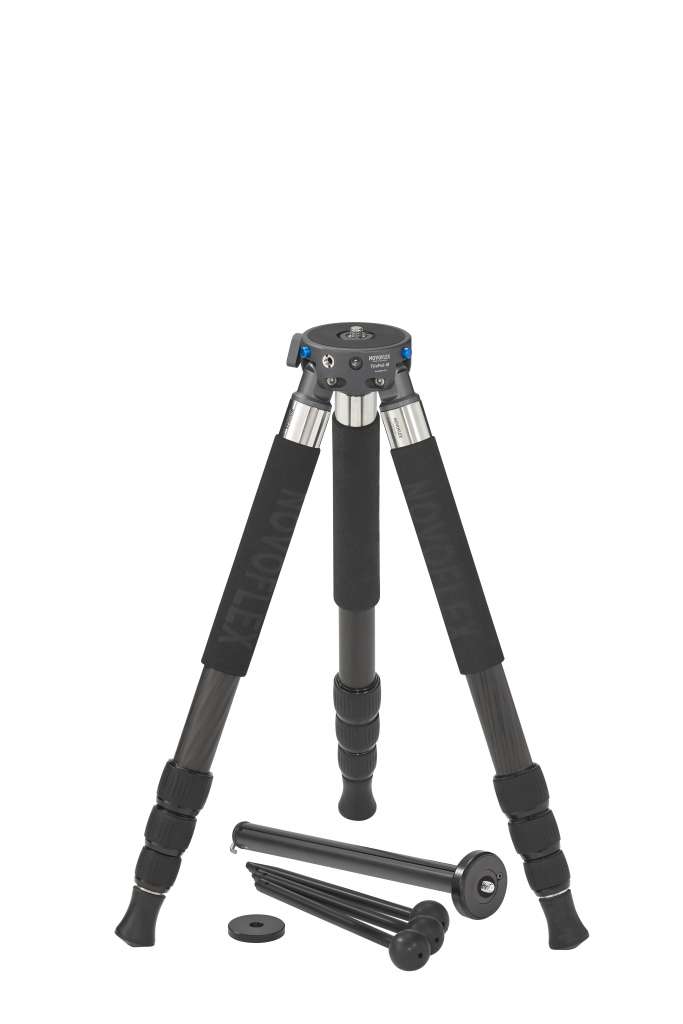 Novoflex TrioPod-M mit kompakten 5-Segment Carbonbeinen