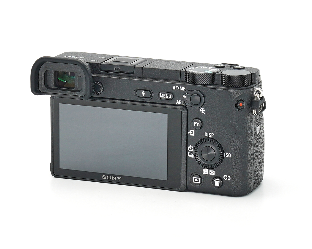 digitale kamera, Rückseite LCD, Sony, schwarz, kompakt
